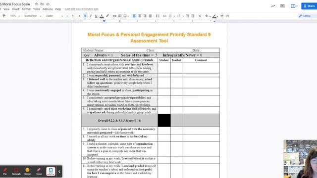 NHA HS Moral Focus Scale - Google Docs смотреть онлайн