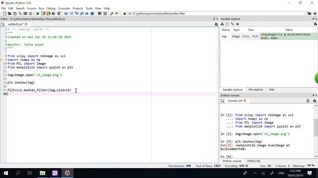 Spatial Filters Python Implementation Image Processing urdu hindi смотреть онлайн