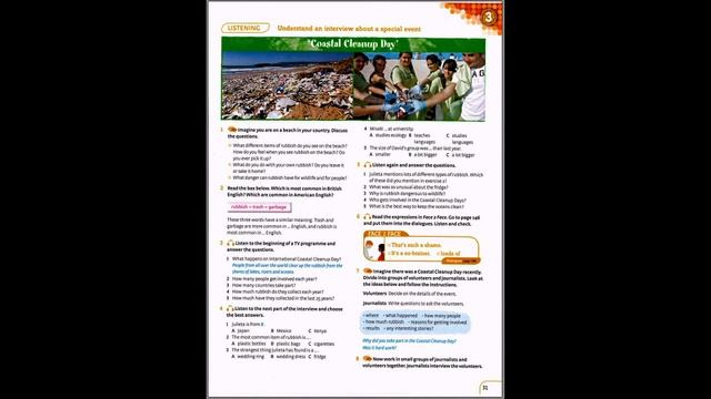 Achiever B1 Student Book - Listening - Unit 3 смотреть онлайн