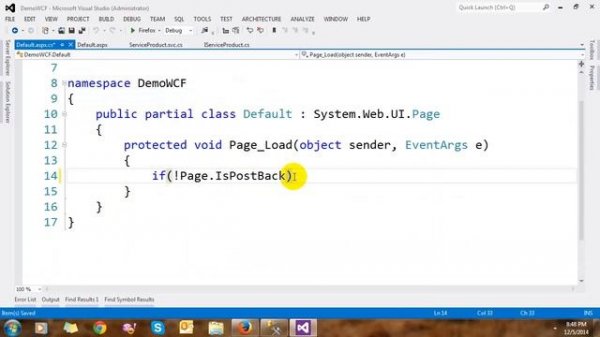 WCF Service and Entity Framework