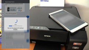 Epson CISS Ecotank L3250 L3251 L3256 Wireless Setup to network (part3) with Epson Smart Panel App