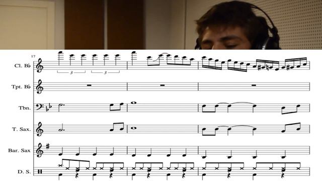 Transcription - Bandboo: Can't hold us mix (Clarinet solo) смотреть онлайн