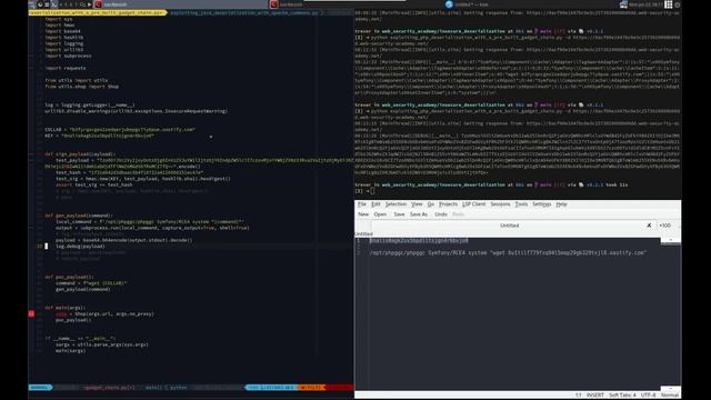 Web Security Academy | Insecure Deserialization | 6 - Exploiting PHP With A Pre-Built Gadget Chain смотреть онлайн