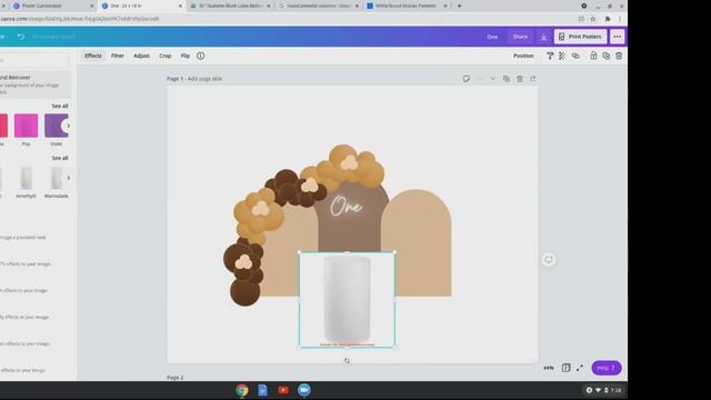 Canva Balloon Mockup Tutorial смотреть онлайн
