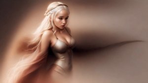 молодая красивая девушка Дайнерис Таргариен beautiful girl Daenerys Targaryen, знаменитости 23