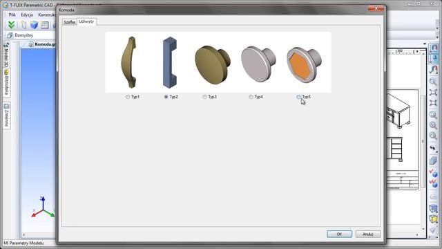 T-FLEX CAD - parametryczne meble смотреть онлайн