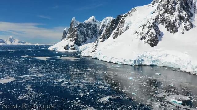 Красивая Природа Айсберги Антарктида Арктика Красивая музыка для Релакса Медитации Сна Отдыха смотреть онлайн