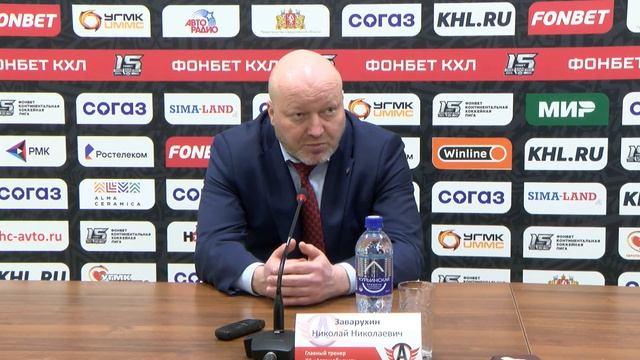 ХК «Автомобилист» – ХК СКА. Пресс-конференция смотреть онлайн