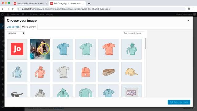 Category display options - Johannes WordPress Theme смотреть онлайн