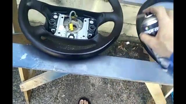 ПОКРАСКА РУЛЯ СВОИМИ РУКАМИ ДОМА смотреть онлайн