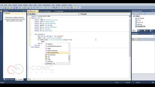 MySQL Database Connection | Belajar Dasar VB.NET | Visual Studio Tutorial смотреть онлайн