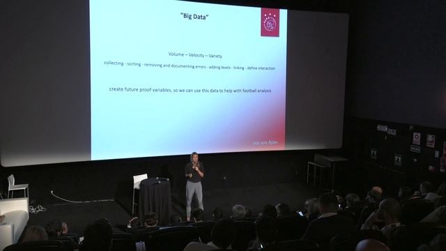 WFS18 - KEYNOTE by AJAX: BIG DATA IN FOOTBALL, COMBINING DATA SOURCES FOR THE BIGGER PICTURE смотреть онлайн
