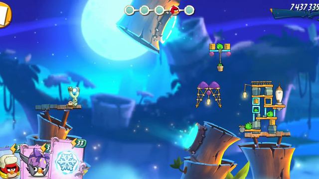 Angry Birds 2 level 141 смотреть онлайн