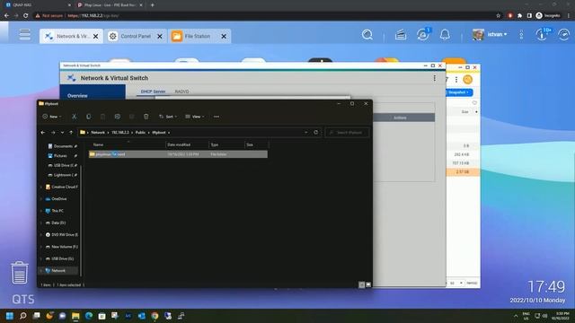 PXE boot PlopLinux from QNAP NAS смотреть онлайн