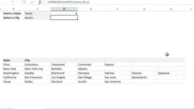 How to create cascading drop downs in Excel смотреть онлайн