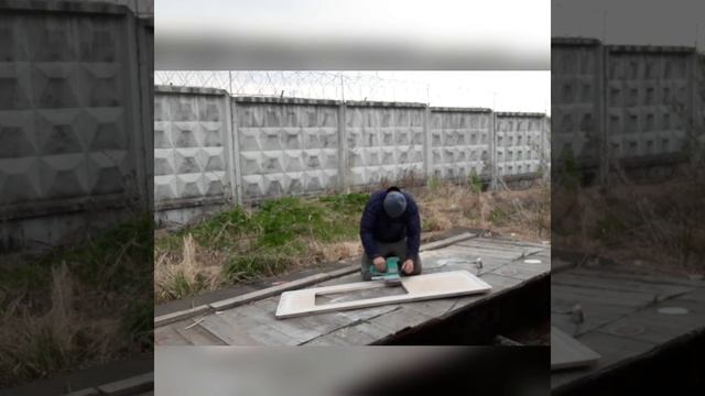 Автокемпер. Шлифовка стекломата #пилигримкемпер смотреть онлайн