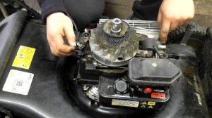 MTD 550 газонокосилка двигатель briggs and stratton ремонт подробно Часть 1