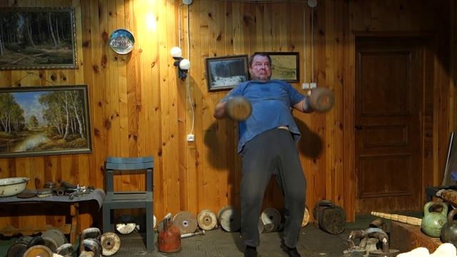 BOTTOM UP 2x32KG KETTLEBELL DEAD SNATCH РЫВОК С ГИРЯМИ 2х32КГ НАПОПА ВВЕРХ ДНОМ С ПОЛА смотреть онлайн