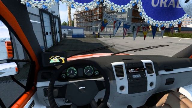 Euro Truck Simulator 2 Обзор мода (Урал Next 2015 версия 1.0) Очередное обновление. смотреть онлайн