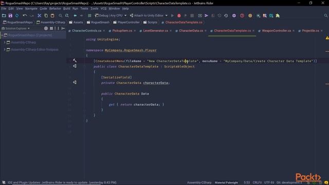 Hands-on Game Development with Unity 2018.1: Implementing a Stat System | packtpub.com смотреть онлайн