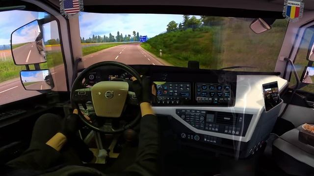 EURO TRUCK SIMULATOR | Sweeter in SWEDEN | Triple Screen ETS2 setup !!! смотреть онлайн