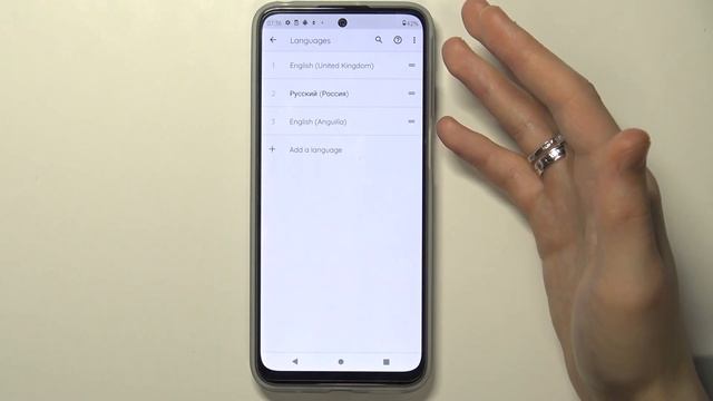 Как установить русский язык в телефон Motorola Moto G41 смотреть онлайн