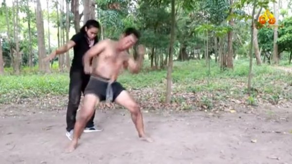 Chhorn Chanvireak master Kun Bokator.Бокатор.