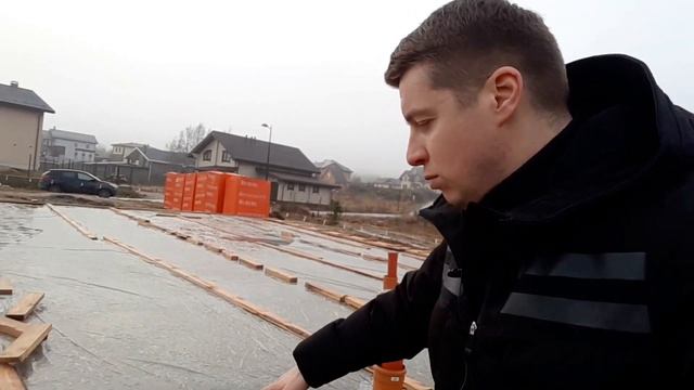 ? ЗАМОРОЗКА СТРОЙКИ ? Как консервировать фундамент монолитная плита на зимний период времени. смотреть онлайн