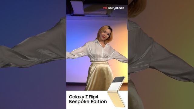 Samsung Galaxy Z Flip4 Bespoke: Design Your Own Phone смотреть онлайн