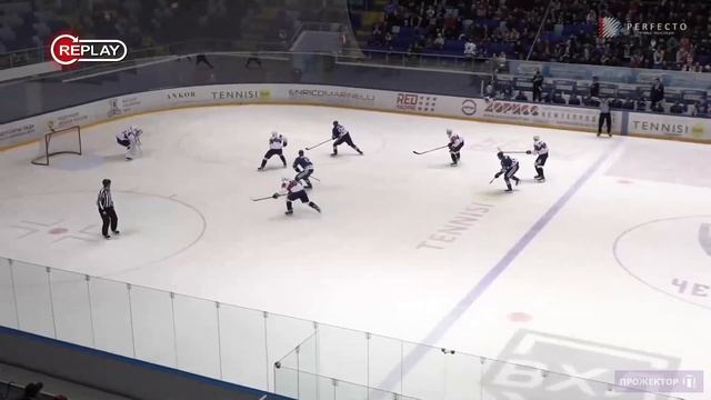 ХК Чебоксары - ХК Красноярские Рыси, 8:1 смотреть онлайн