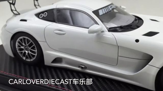 Mercedes Benz AMG GT3 Resin Model 1/18 by (Avanstyle) FrontiArt company sub-brand (White) смотреть онлайн