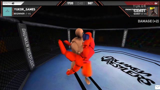 С АППЕРКОТА В КОСМОС - Drunken Wrestlers 2