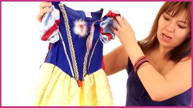 Disney princess. Карнавальный костюм "Белоснежка" с тиарой смотреть онлайн