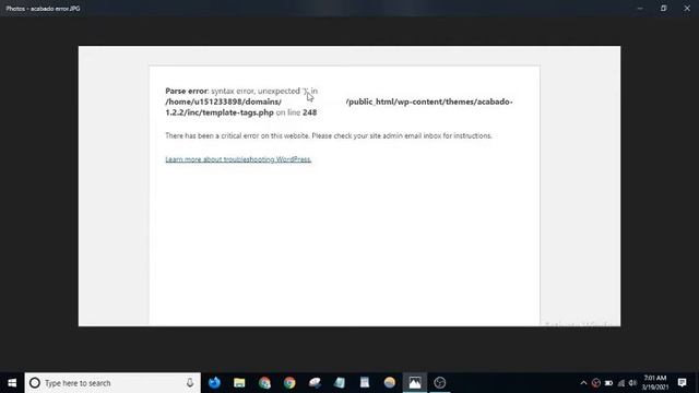 Acabado Theme Error Fix (Version 1.2.2 & 1.2.3 ) - Template-tag.php смотреть онлайн