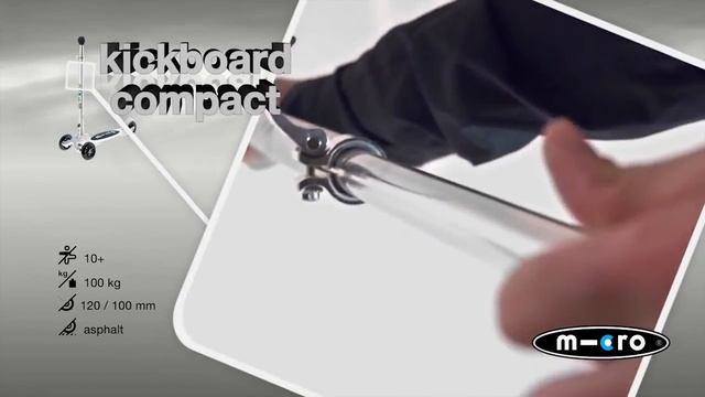 Особенности самоката Микро Кикборд Компакт (Micro Kickboard Compact) смотреть онлайн