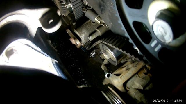 Замена ремня грм Киа Спектра