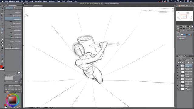 Pose Practice and Warm Up Sketches смотреть онлайн