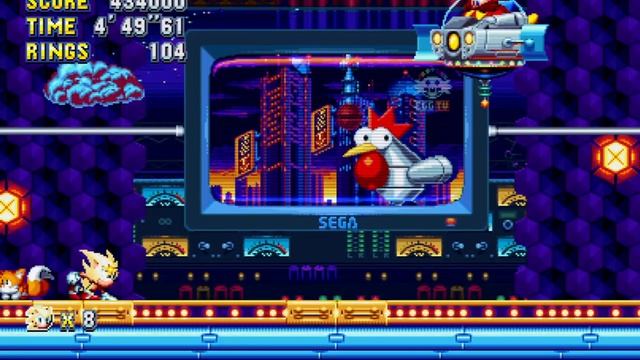 Прохождение соник мания со всеми изумрудами #2 смотреть онлайн