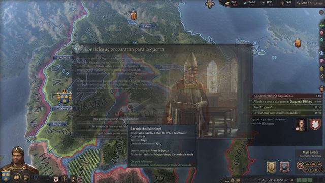 Sabio, erudito... Y estratega Ep.24 - CRUSADER KINGS 3 GAMEPLAY ESPAÑOL - dlc Friends&Foes смотреть онлайн