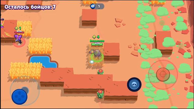 Мои первые 500 кубков на Рико, 71 кубок на 20 ранге за 20 минут! Brawl stars смотреть онлайн
