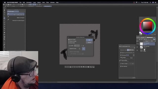 CSP Outline border tutorial for the Mac смотреть онлайн