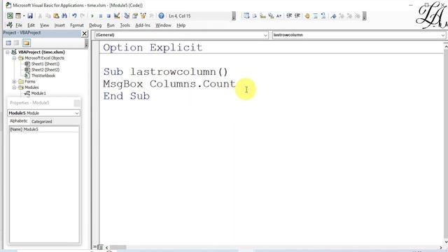 Find the Last Row or last Column in VBA | Excel VBA Tutorial in Hindi | VBA смотреть онлайн