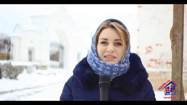 Праздник крещения Господне в Наро-Фоминске. Легко ли окунуться в прорубь. смотреть онлайн