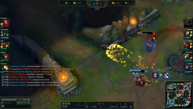 League of Legends геймплей Ezreal (Эзреаль) топ ульта смотреть онлайн