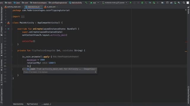 How to create a Coin Flipping App in Android Studio (Kotlin 2020) смотреть онлайн