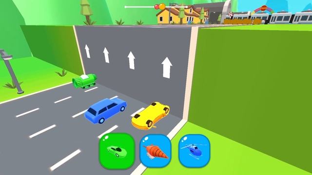 FUNNY GAMES - SHAPE SHIFTING RUN All Levels Gameplay Walkthrough Android, ios max C7YRFE смотреть онлайн