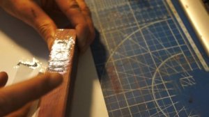 Как сделать инкрустацию по дереву металлом. простой способ