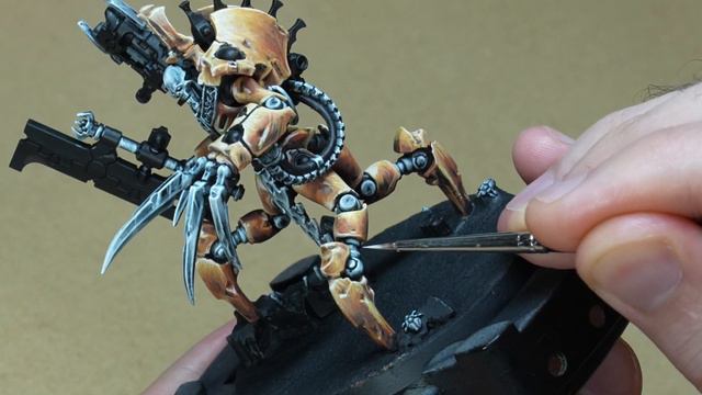 Painting Non Metallic Necrons | Warhammer 40k | Skorpekh Lord