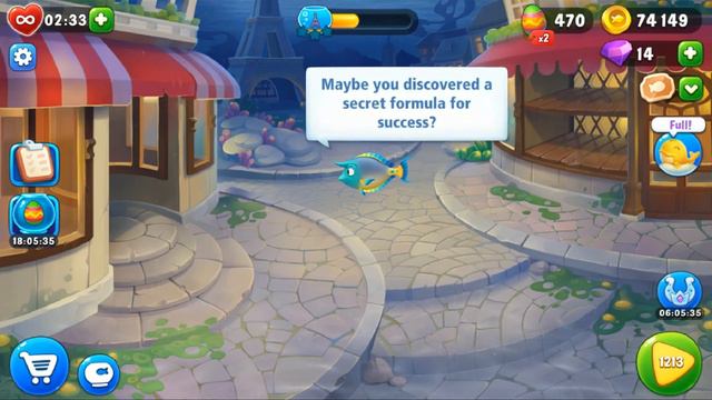 Fishdom - Level 1211 - 1215 - Gameplay смотреть онлайн