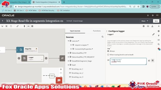 43. Stage File Read in segments | How to read large file in oic | OIC tutorials смотреть онлайн